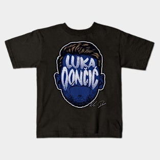 luka doncic player silhouette Kids T-Shirt